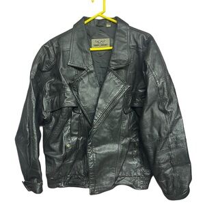 Pete Mar men’s leather jacket size large